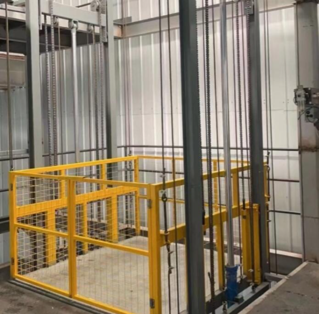 林州导轨式升降机一般加工周期